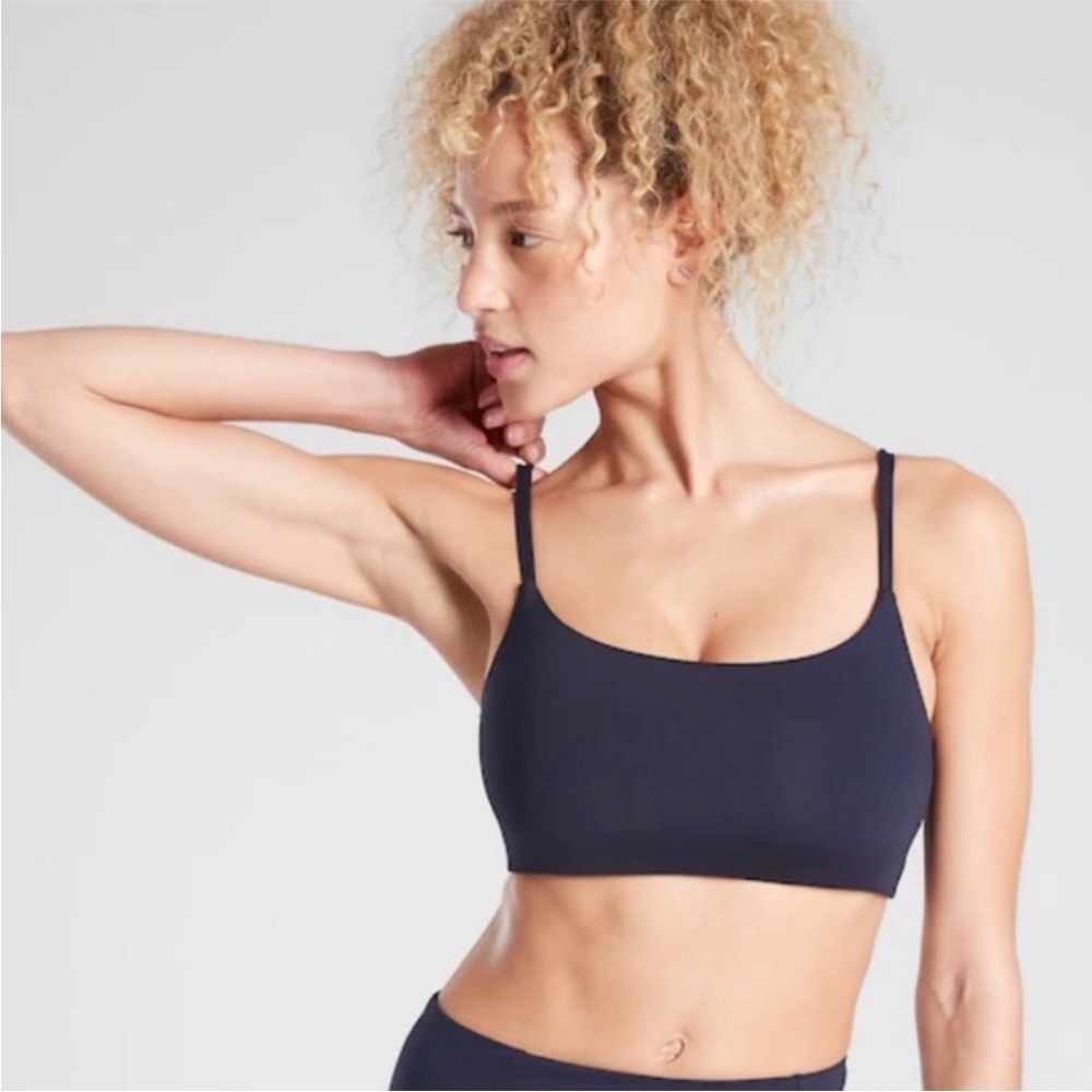 NWT! Athleta Dress Blue Scoop Bikini Top D-DD - Multiple Sizes🩵